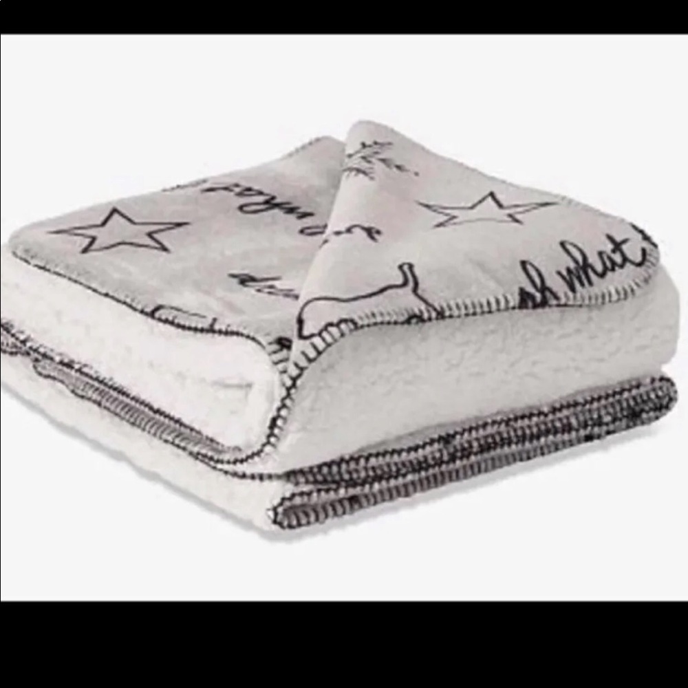 Victoria Secret Sherpa blanket